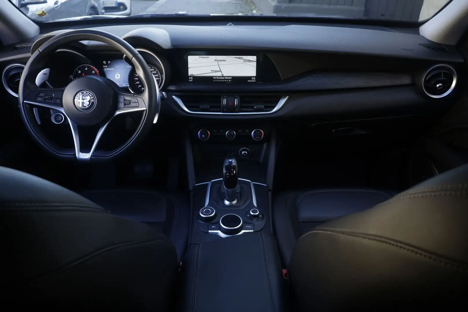 Alfa Romeo Stelvio Alfa Romeo Stelvio 2.2 Turbodiesel 210 CV AT8 Q4 Zwart - 2