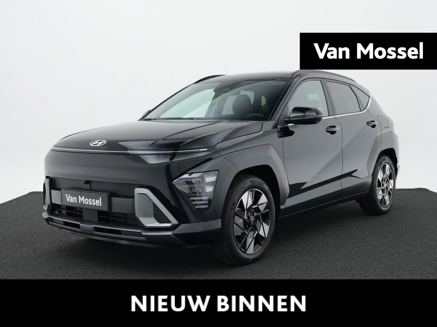 Hyundai KONA 1.6 GDI HEV Premium Sky | Beschikbaar per jan 26 | Noir - 1