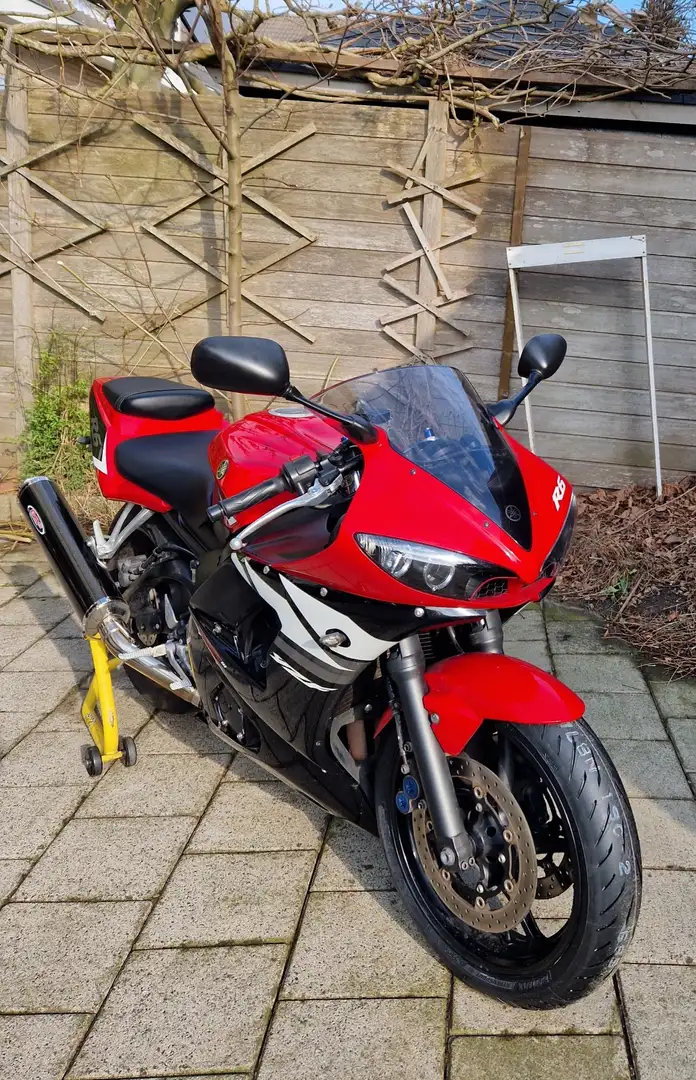 Yamaha YZF-R6 Hyperpro verlaagd! Rood - 1