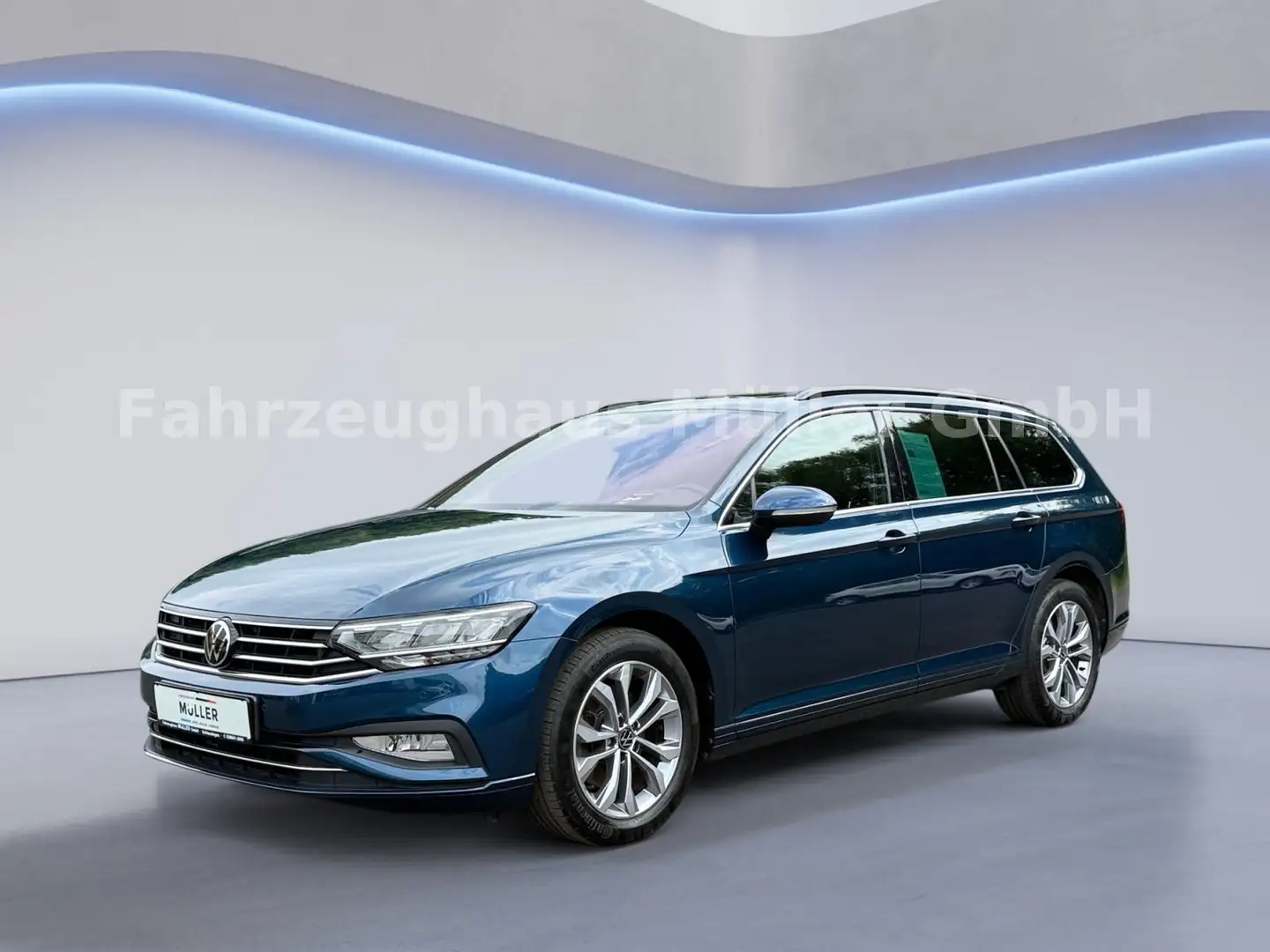 Volkswagen Passat Variant Business 2.0TDI*200Ps*RFK*Dach Blu/Azzurro - 1
