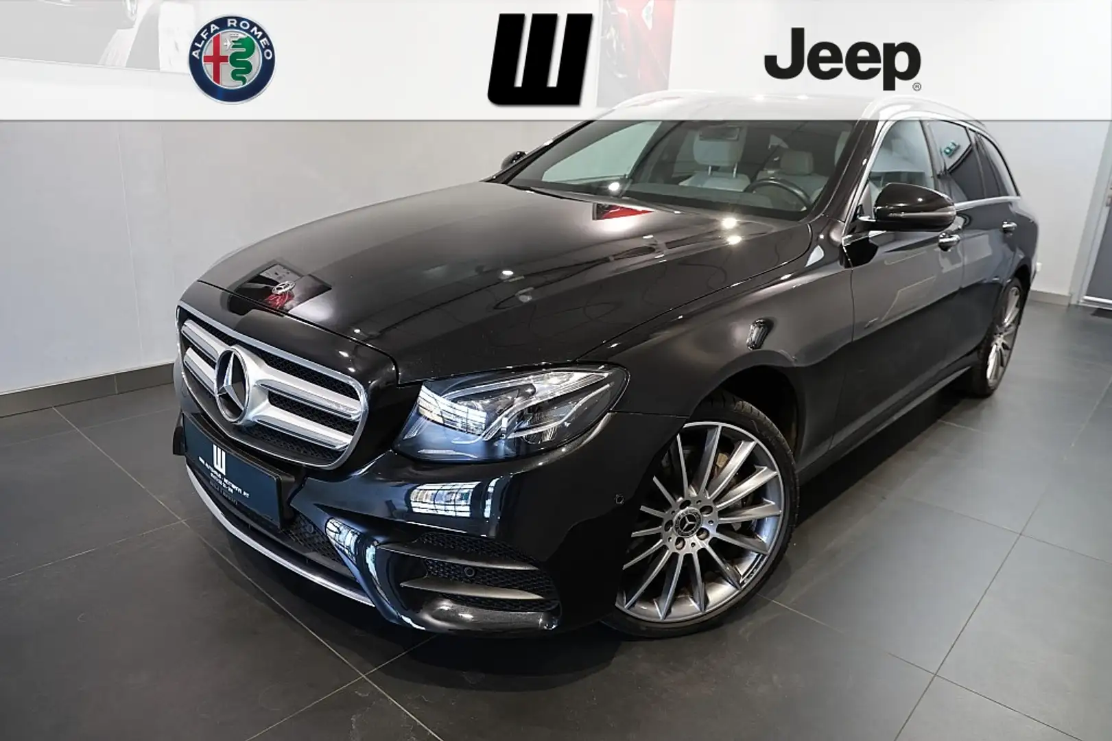 Mercedes-Benz E 350 d T 4MATIC Aut. Чорний - 1