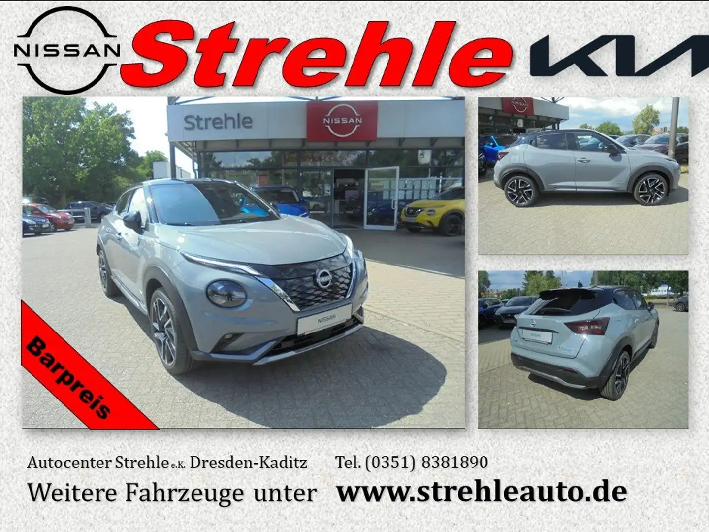 Nissan Juke 1.6 Hybrid 4AMT N-Design, Thermaclear, Navi Grau - 1