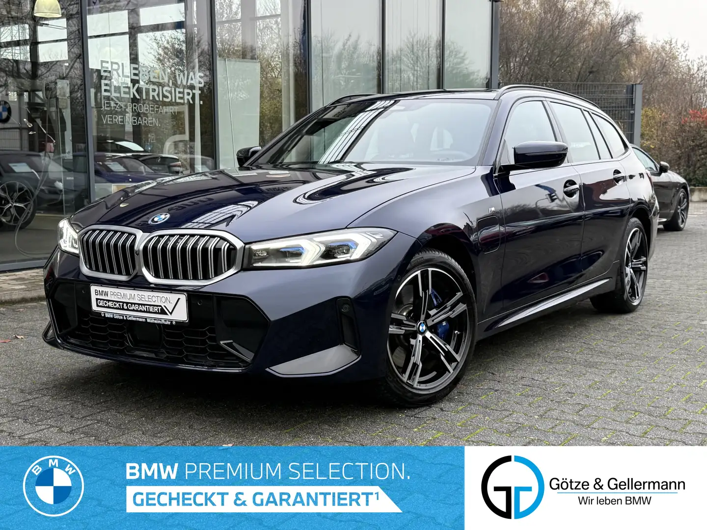 BMW 330 e Touring M Sport //Stop&Go AHK FACELIFT Blau - 1