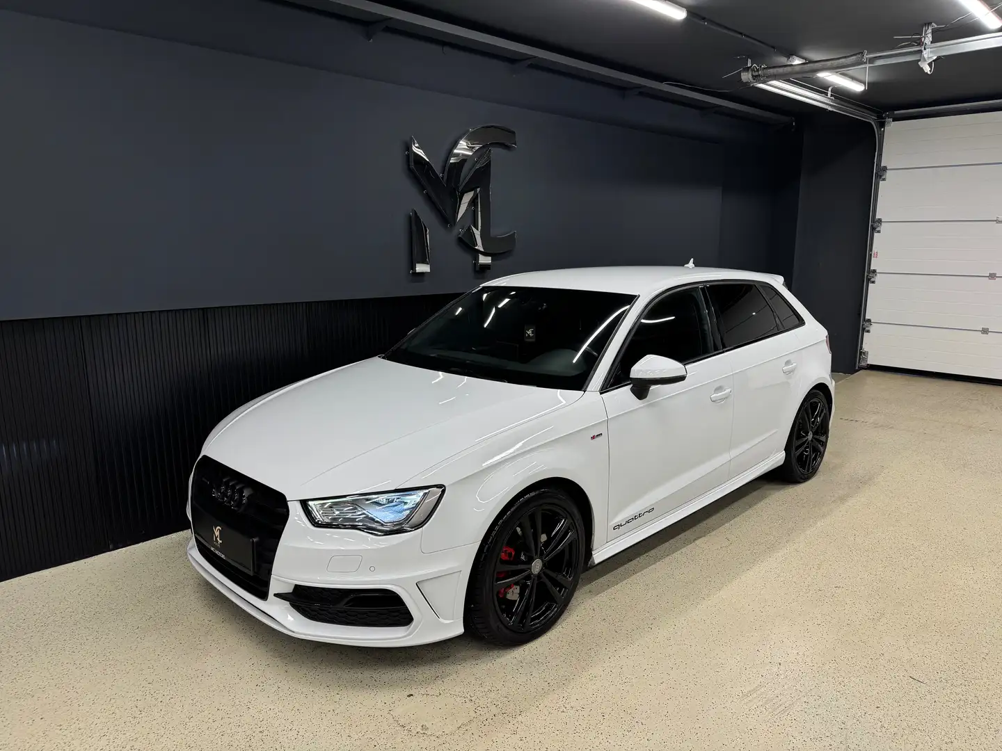 Audi A3 S-LINE`SPORTPAKET`QUATTRO`LED`NAVI`TEMPO.`PDC` Wit - 1