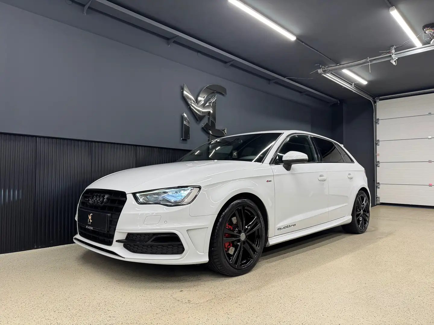 Audi A3 S-LINE`SPORTPAKET`QUATTRO`LED`NAVI`TEMPO.`PDC` Wit - 2