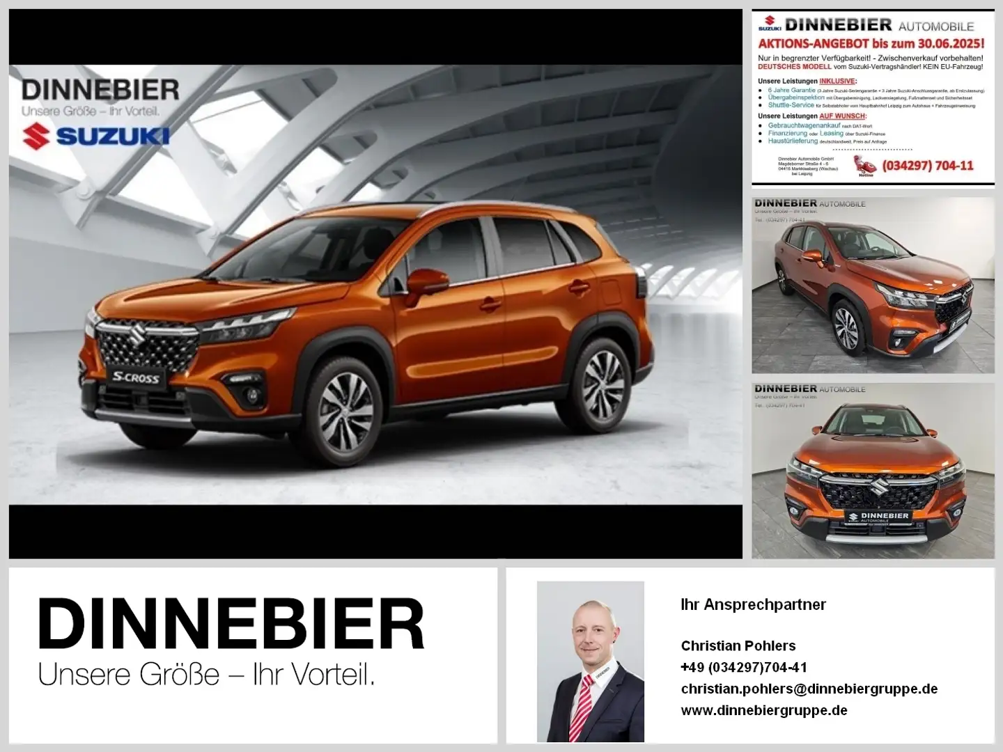 Suzuki S-Cross Comfort+ 4x4 (MT) *6 Jahre Garantie* Braun - 1