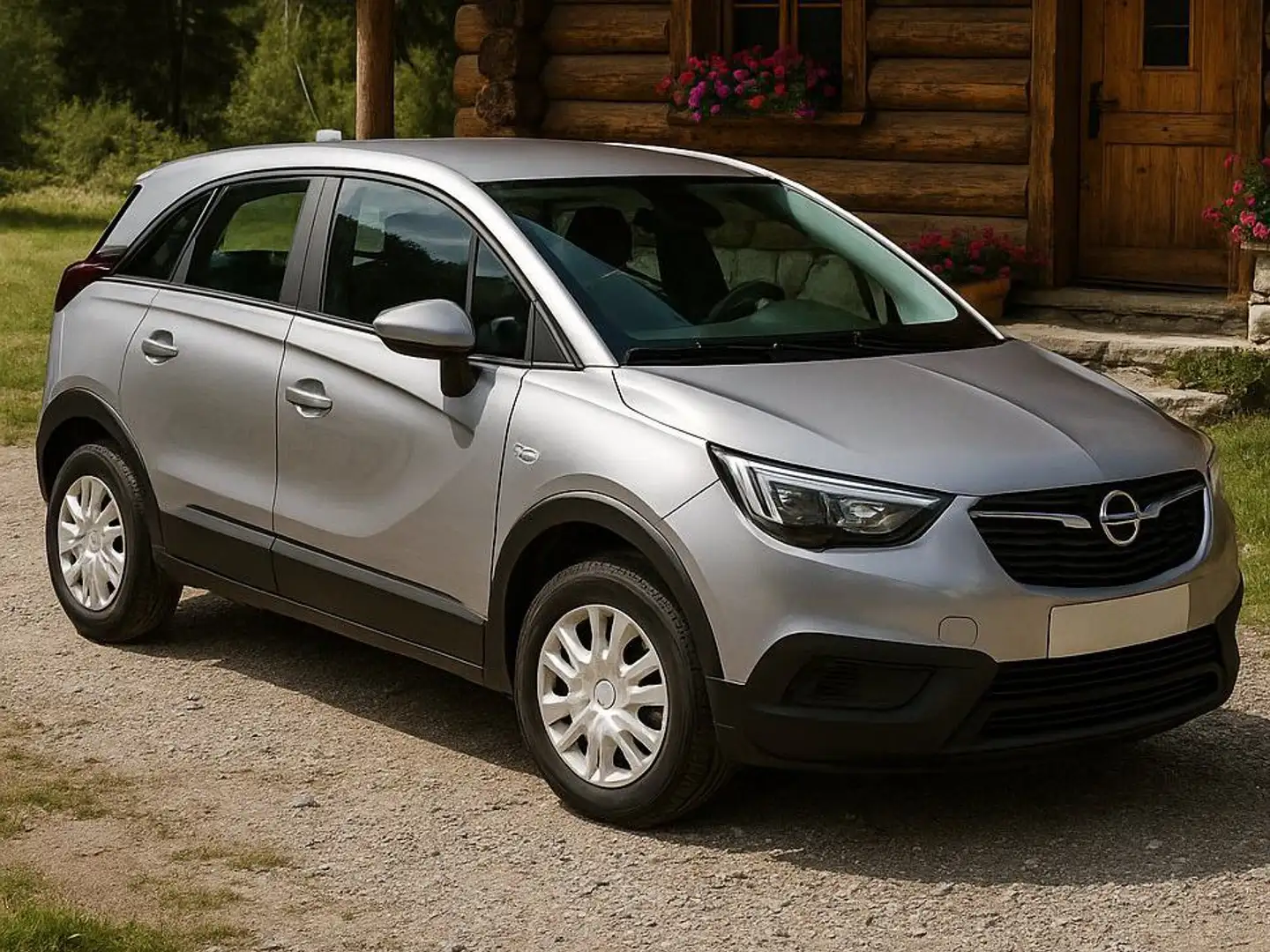 Opel Crossland X Crossland X 1.2 Advance 83cv my18.5 Argento - 1