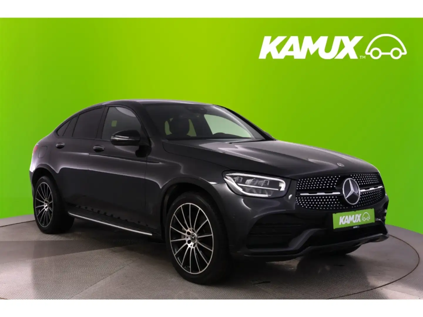 Mercedes-Benz GLC 300 d 4M Coupe 9G-tronic AMG Line+LED+NAVI Grau - 1