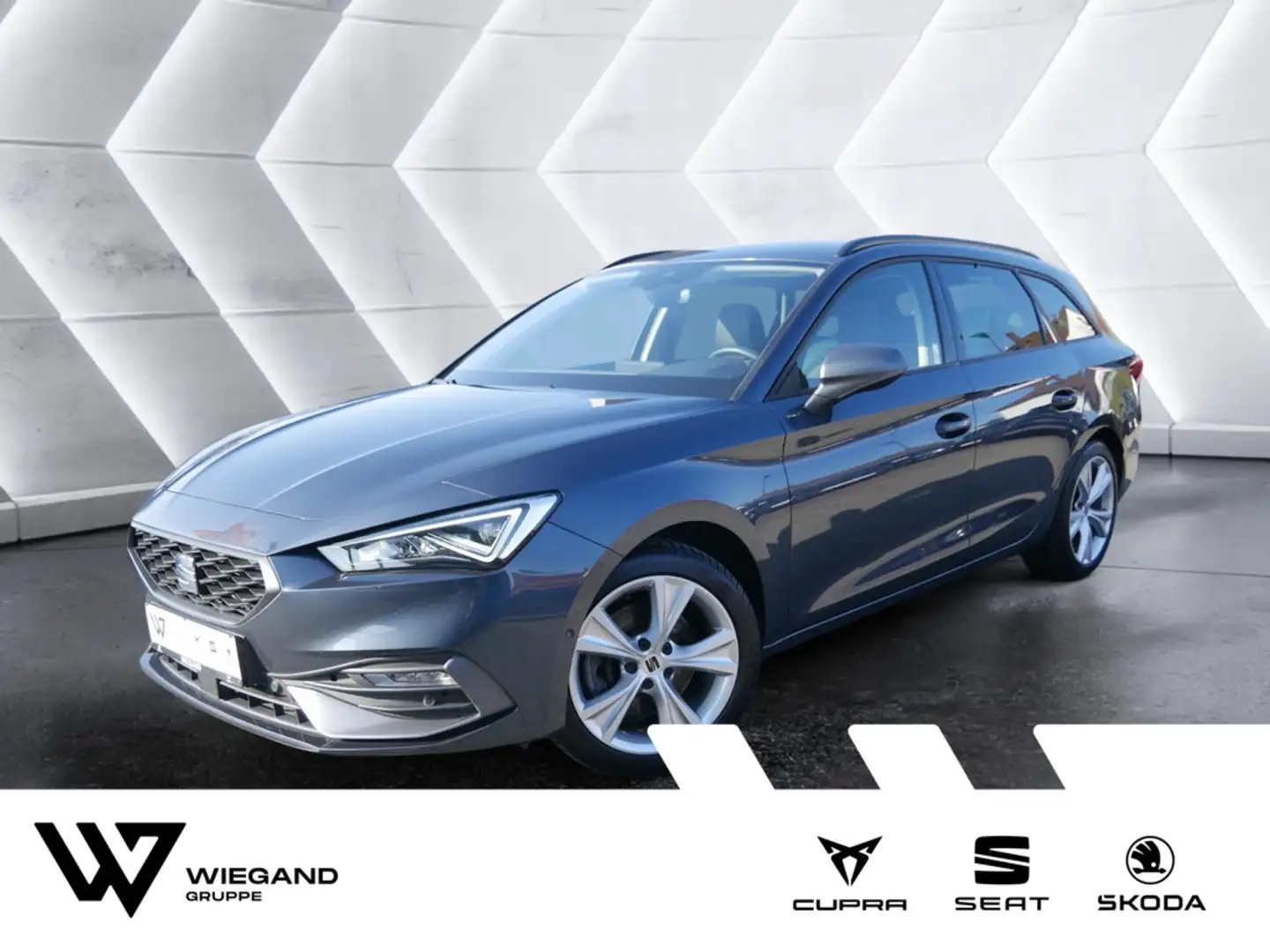 SEAT Leon Sportstourer 2.0 TDI FR 4Drive ACC LED Grau - 1