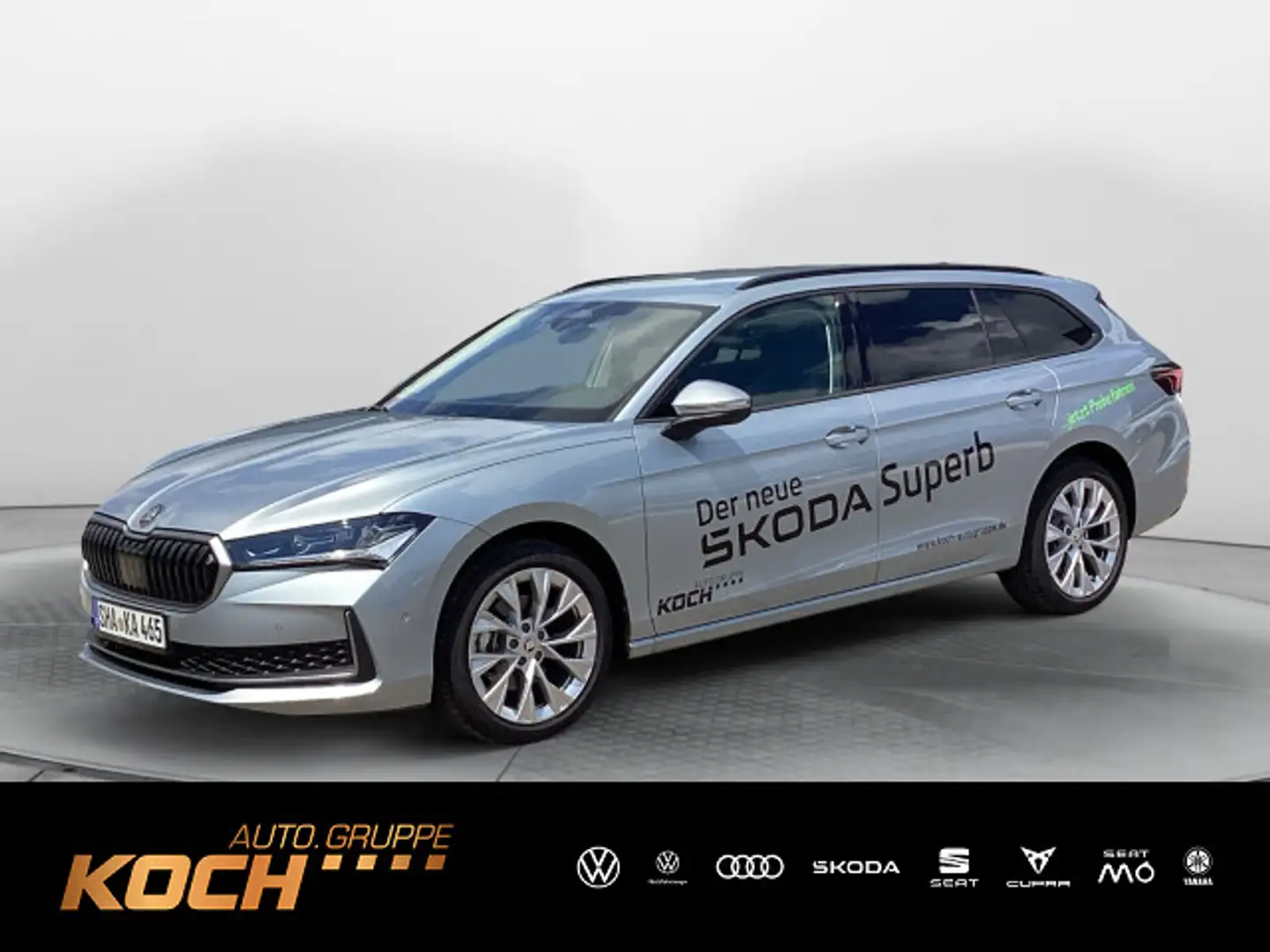 Skoda Superb C. Selection*2.0TDI*DSG NAVI*MATRIX-LED* Stříbrná - 1