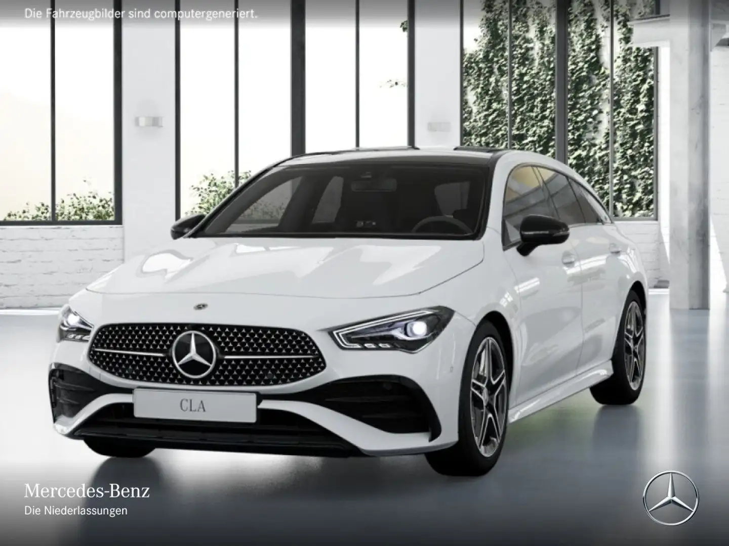 Mercedes-Benz CLA 250 4M AMG+NIGHT+PANO+AHK+LED+KAMERA+TOTW+8G Weiß - 2