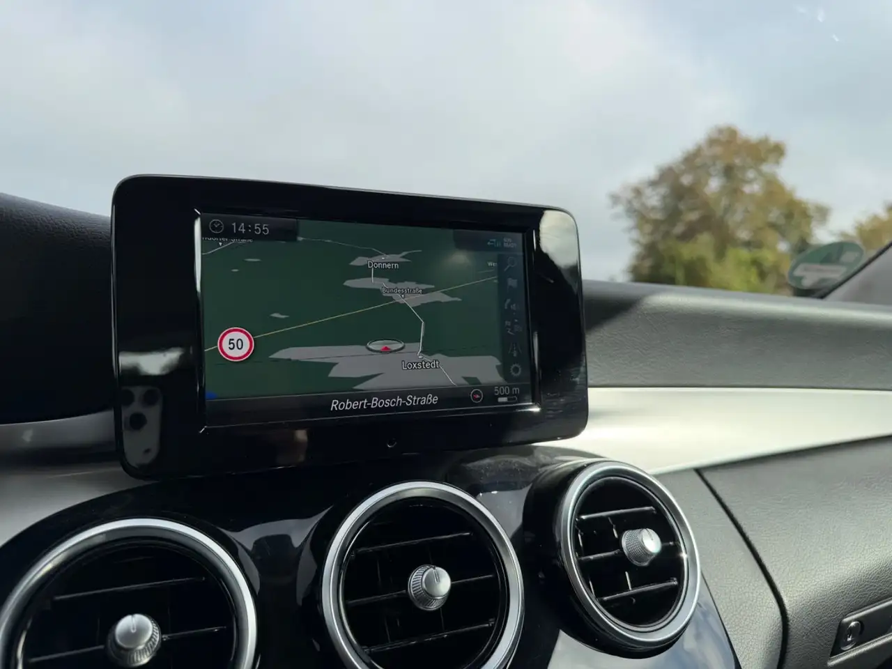 MERCEDES-BENZ C220 W205 BREAK - CAMÉRA DE RECUL - VOLANT CUIR - ATTELAGE FIXE