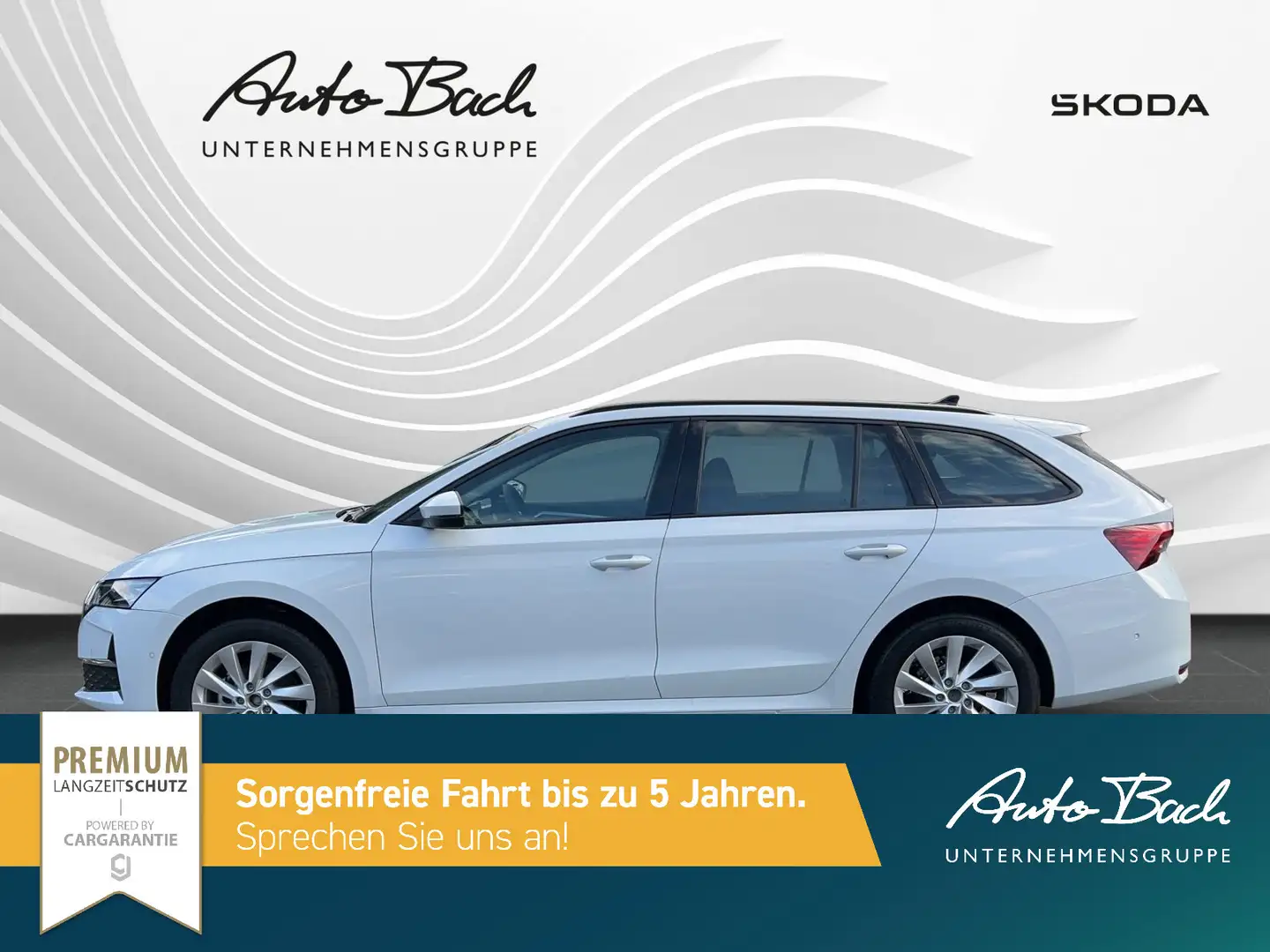 Skoda Octavia Combi Selection 2.0 TDI 110 kW 7-Gang-DS Weiß - 2