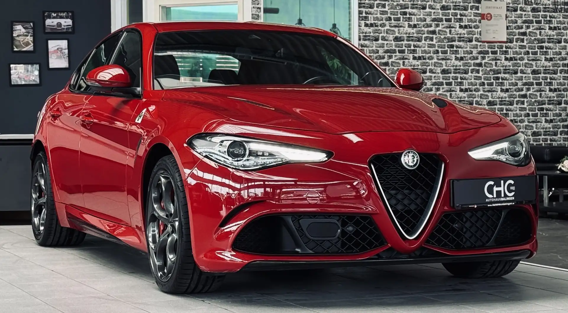 Alfa Romeo Giulia Quadrifoglio |H&K|Kamera|1.HAND| Red - 1