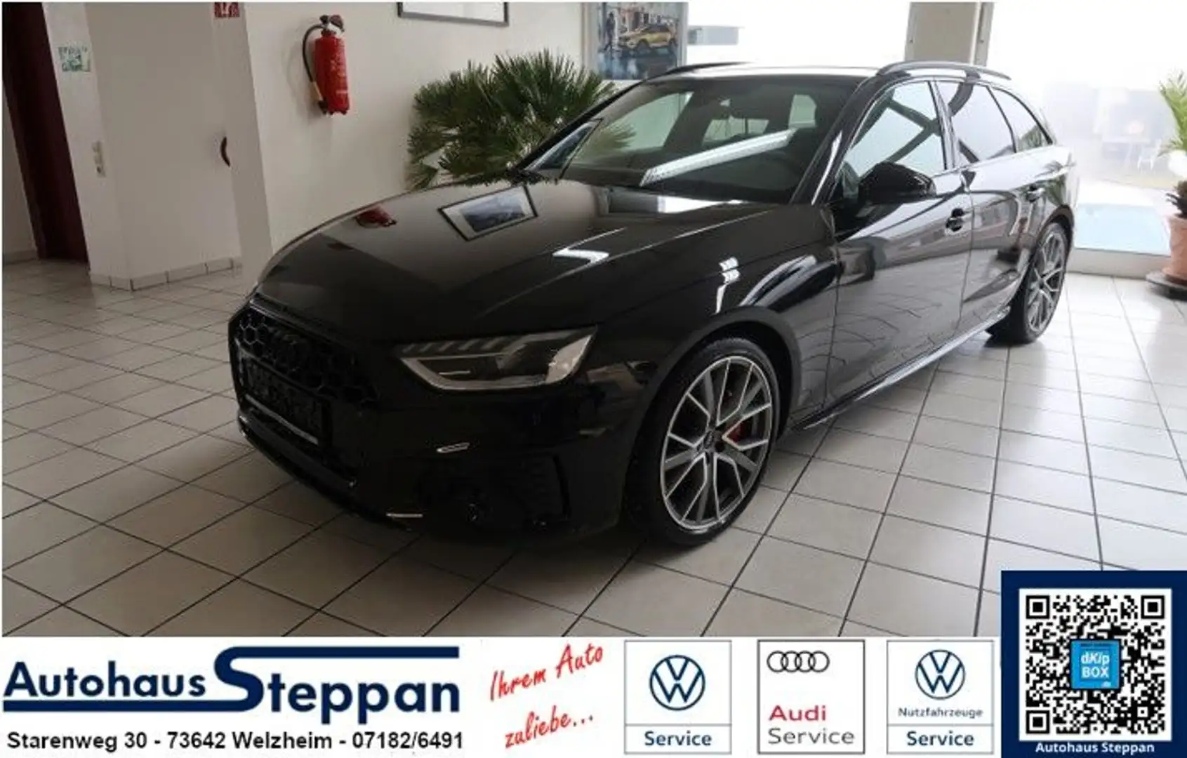 Audi A4 Avant 2,0 TFSI Edition S-line +Navi+LEDMatrix Schwarz - 1