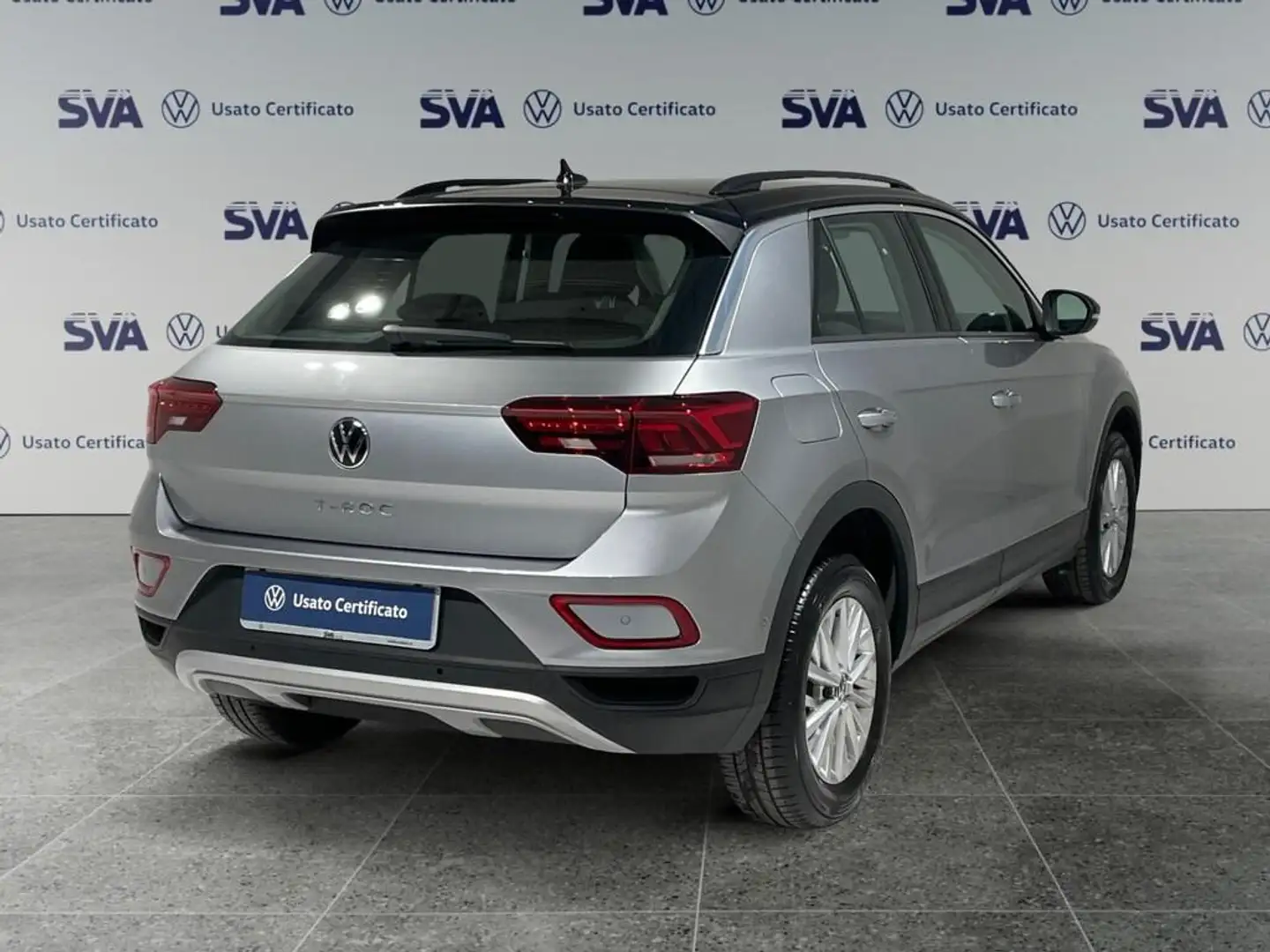 Volkswagen T-Roc 2.0 Tdi 115CV Life - IVA ESPOSTA Gris - 2