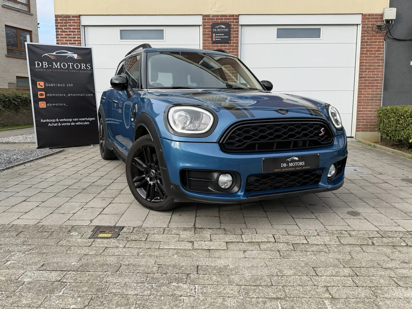 MINI Cooper S Countryman 2.0i benzine 10/2018 54000km (192pk) Blauw - 2