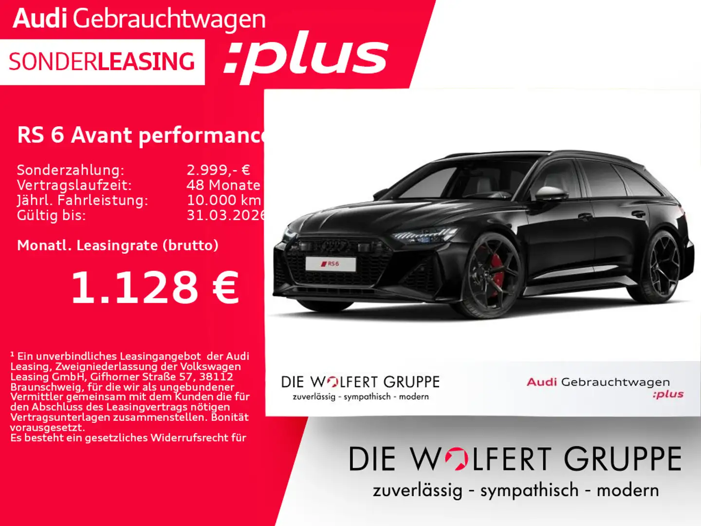 Audi RS6 RS-SPORTAGA*280KM/H*PANO Schwarz - 1