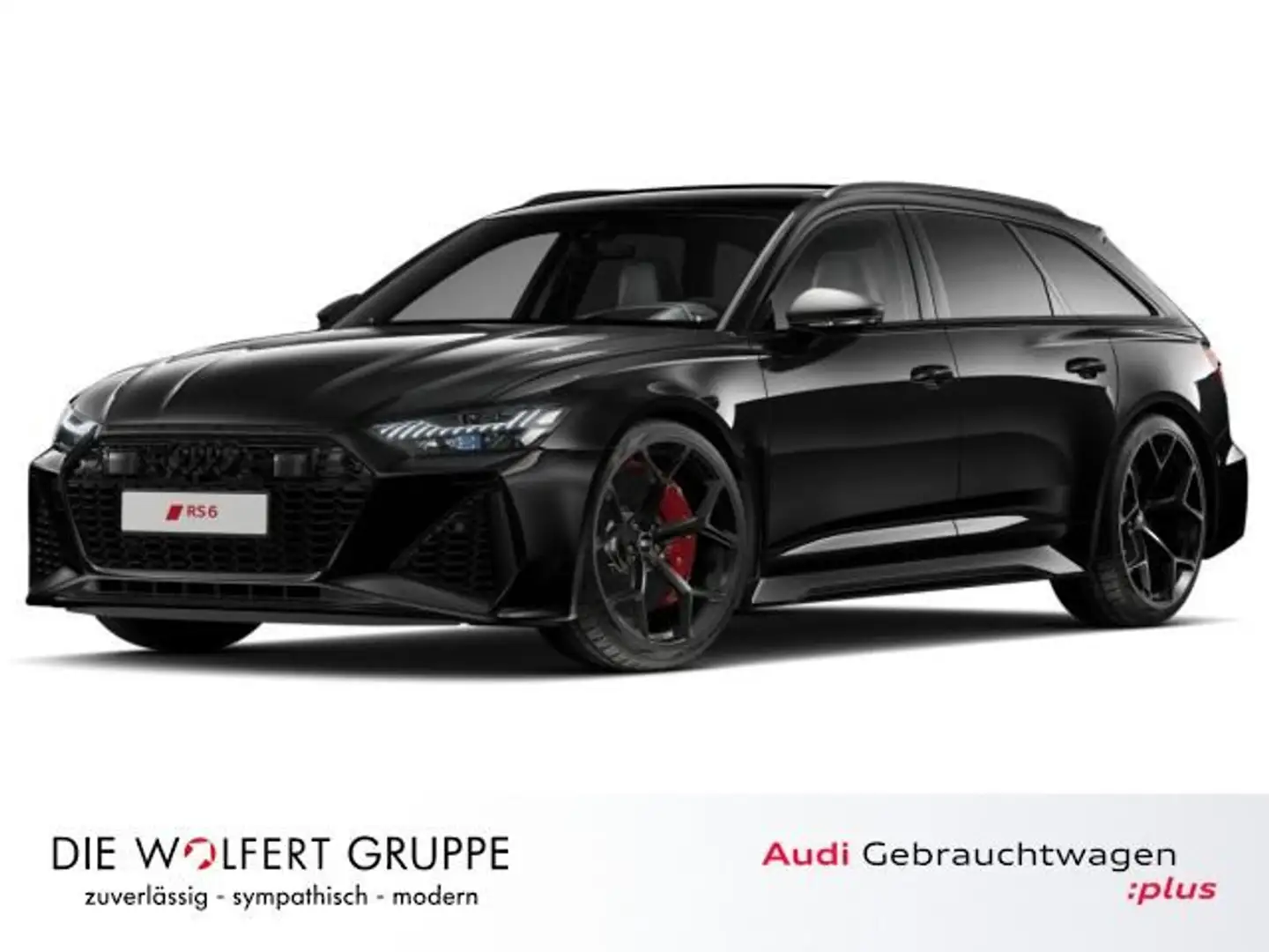 Audi RS6 RS-SPORTAGA*280KM/H*PANO Schwarz - 2