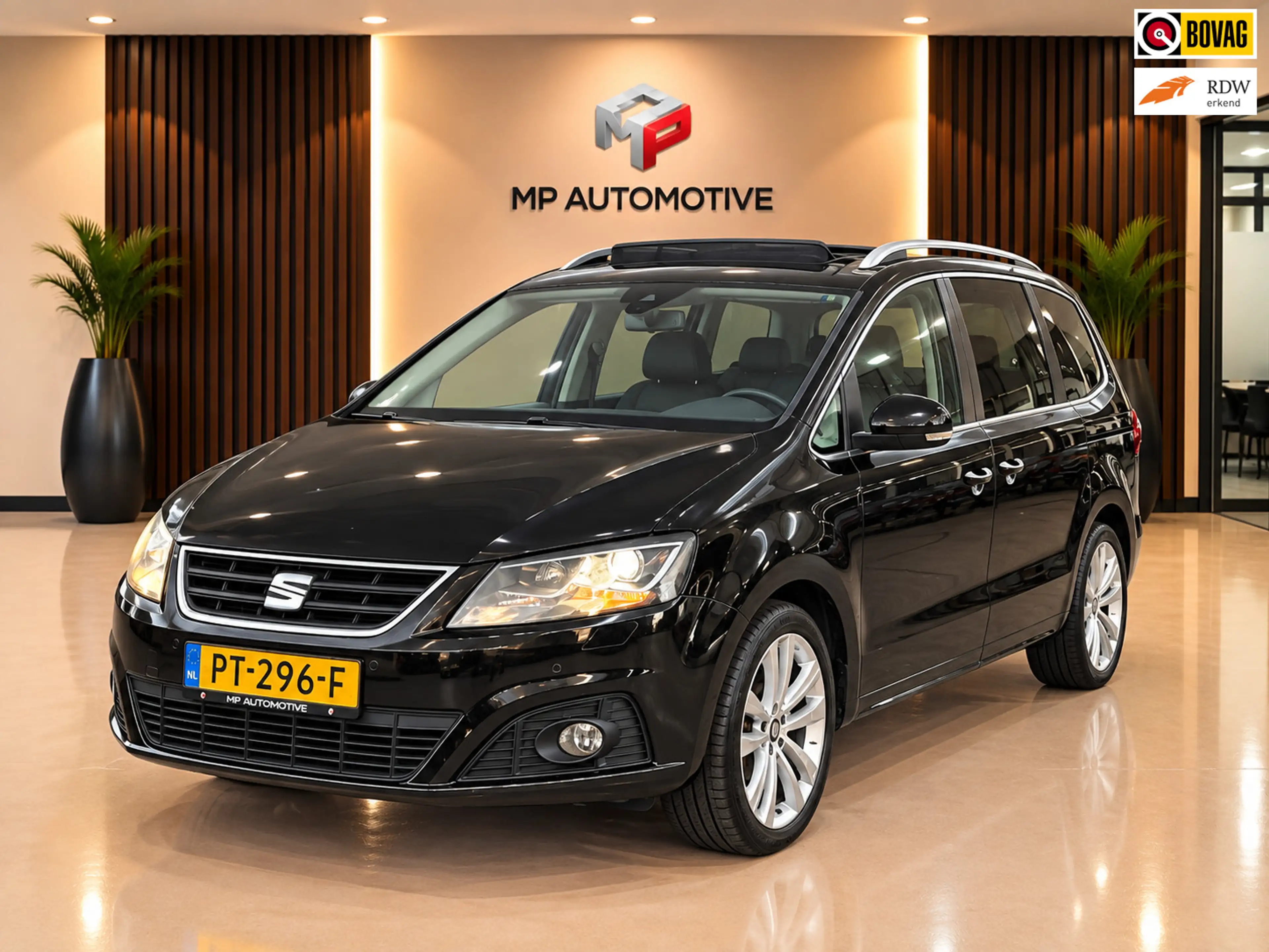 SEAT Alhambra 2.0 TDI DSG|7P|PANO|MEMORY|LED|STOELVERW|ACC|KEYLE