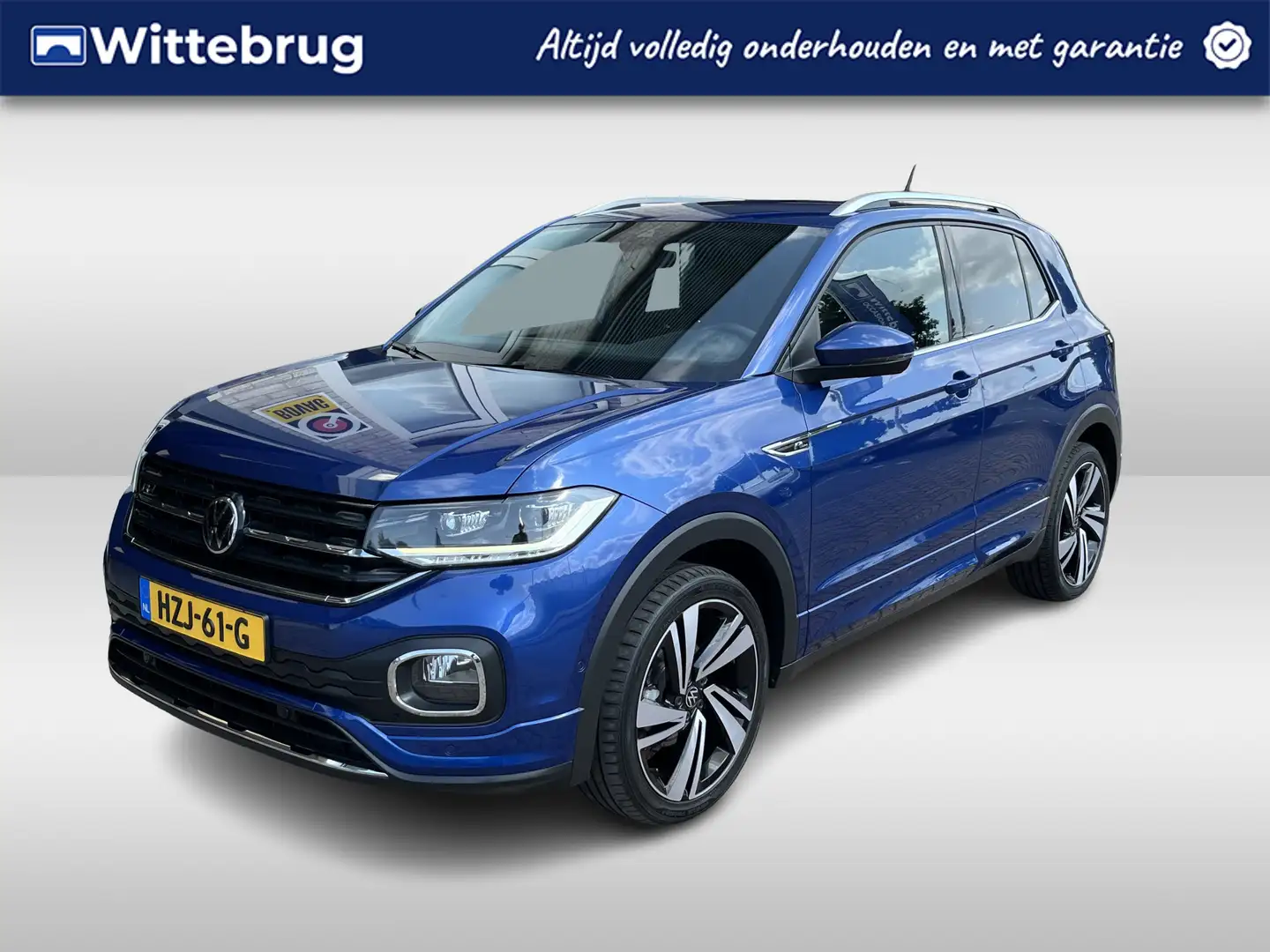 Volkswagen T-Cross 1.5 TSI R-Line / AUTOMAAT/ 150 PK/ 2X R-LINE/ ADAP Bleu - 1