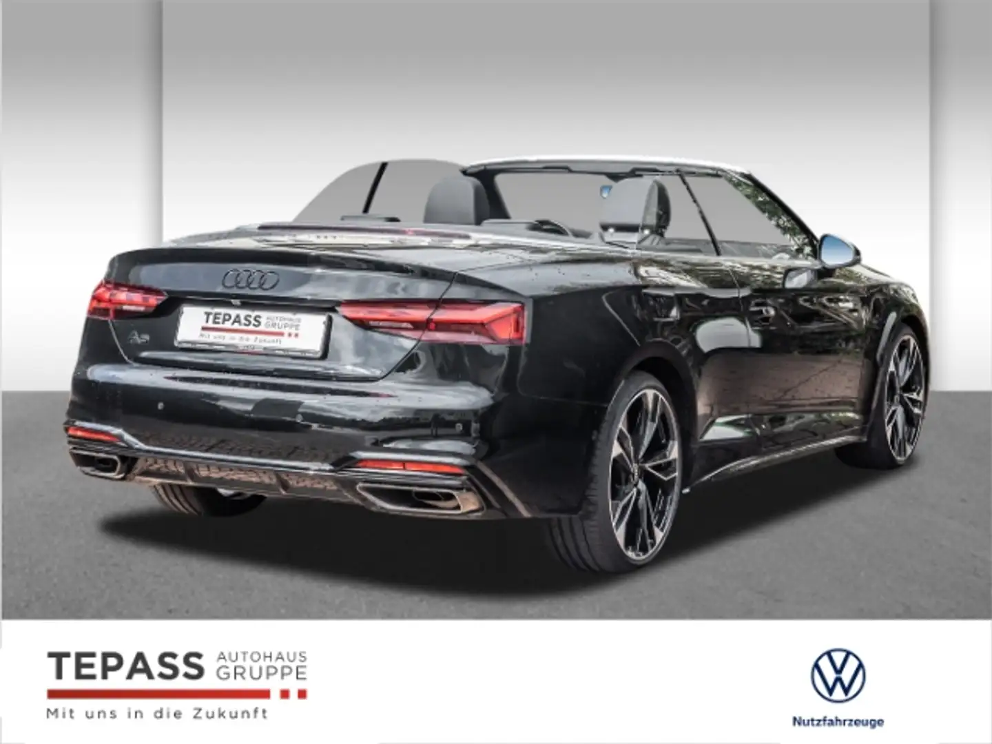 Audi A5 40 TFSI Cabriolet S line ACC LED PDC KAMERA Schwarz - 2
