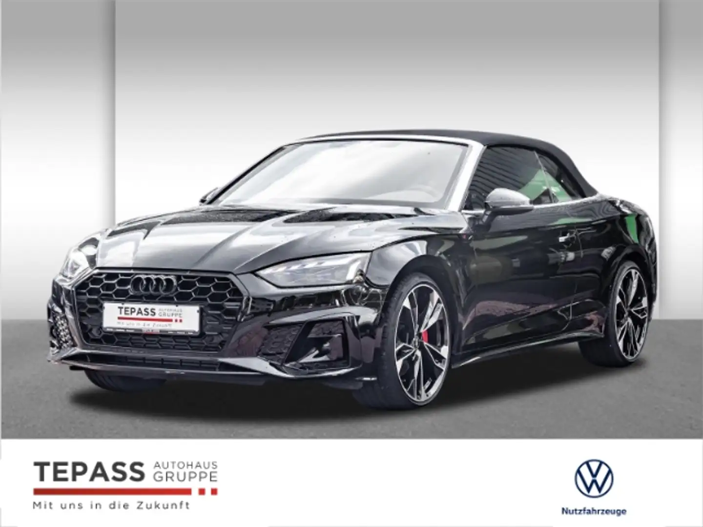 Audi A5 40 TFSI Cabriolet S line ACC LED PDC KAMERA Schwarz - 1
