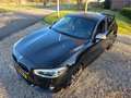 BMW 118 1-serie 118i M-sport LEER/airco/CRUISE/19 inch Schwarz - thumbnail 4