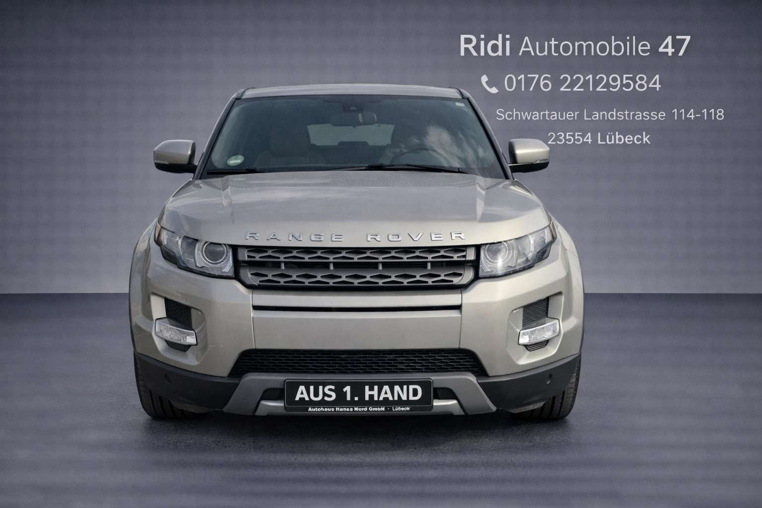 Second hand Land Rover Evoque 
