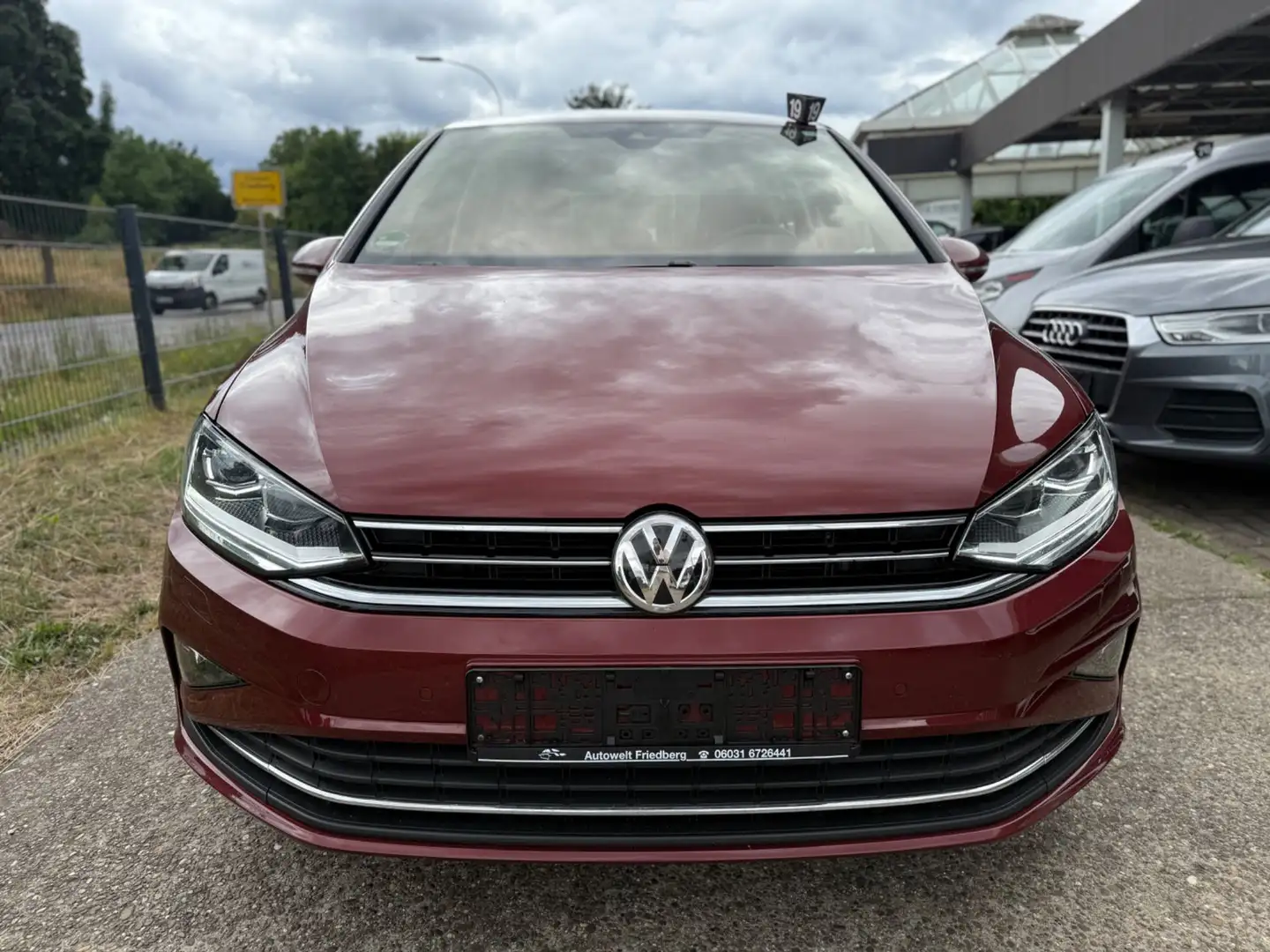 Volkswagen Golf Sportsvan 1.5 TSI Highline STANDH./GARANTIE/KAMERA Roşu - 2