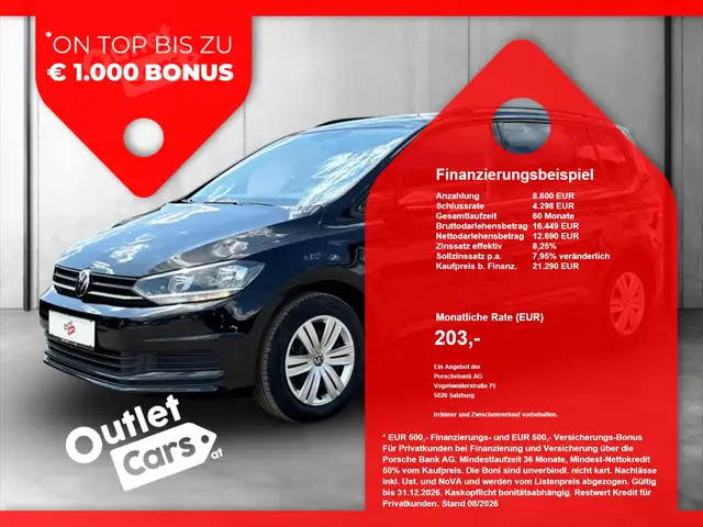 Volkswagen Touran 2.0 TDI BMT CARPLAY+NAVI+RADAR