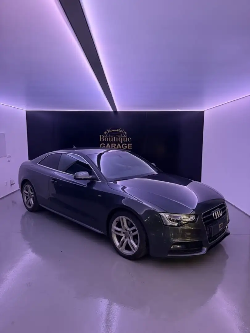 Audi A5 Coupé 2.0TDI S line edition Mult. 190 Gris - 1