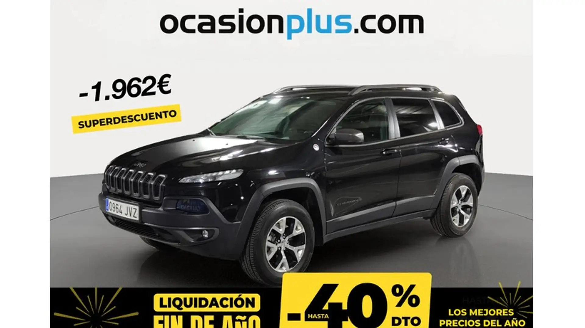Jeep Cherokee 3.2 Trailhawk 4x4 ADL 271 Aut. Noir - 1