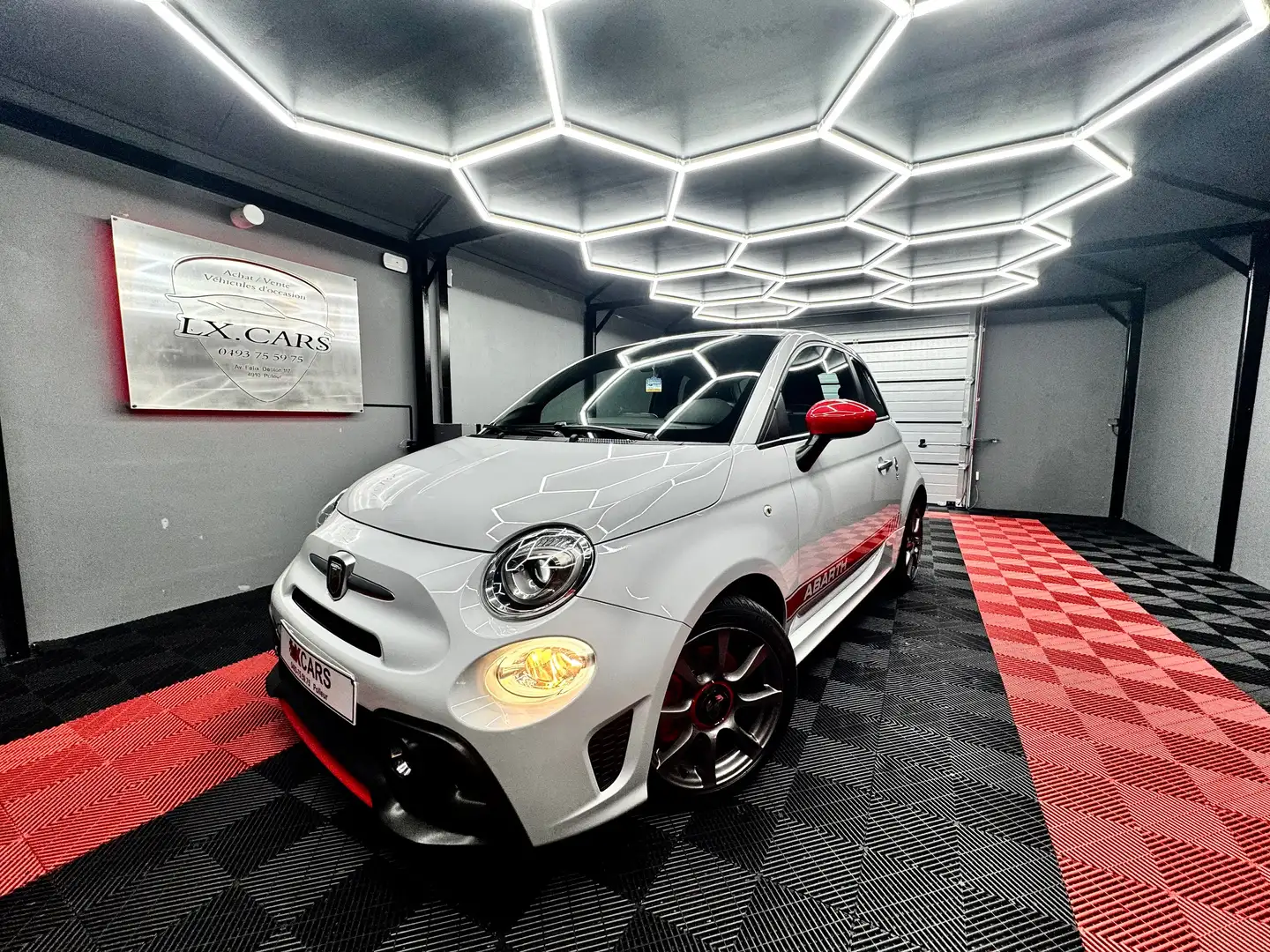 Fiat 595 Abarth 🔺FIAT 500*Abarth595*1.4T*LED🔺 Gris - 2