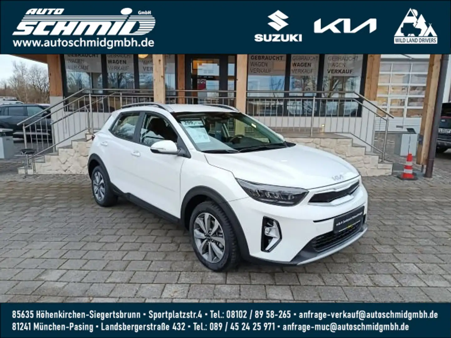 Kia Stonic STONIC 1.0T AUTOMATIK VISION LED Weiß - 1