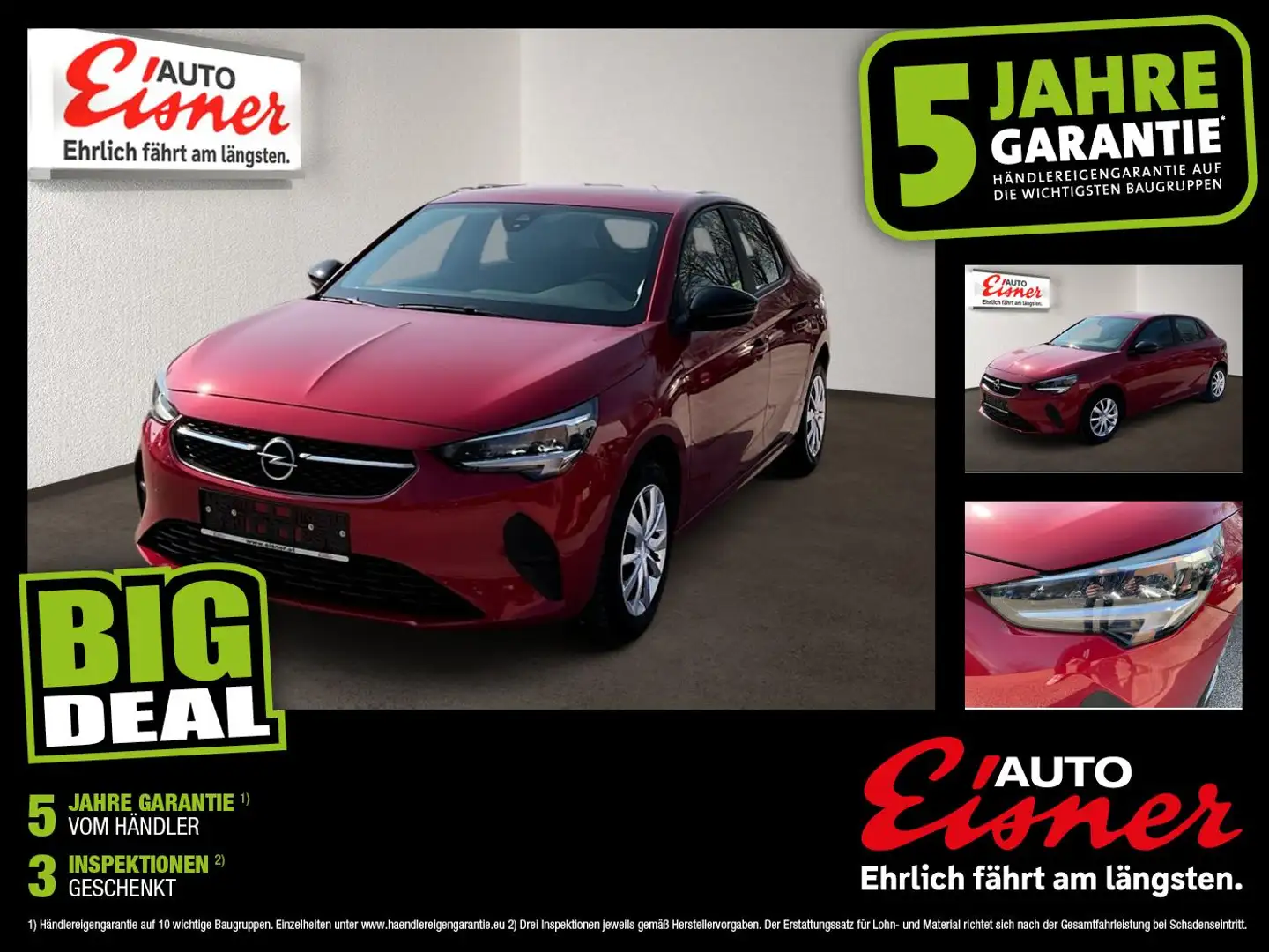 Opel Corsa F 1.2 TUR AUT Rot - 1