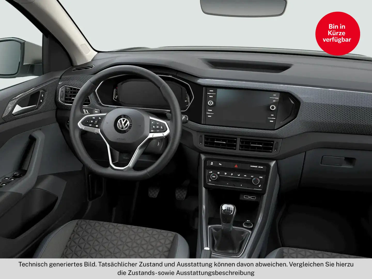Volkswagen T-Cross Style TSI Grau - 2