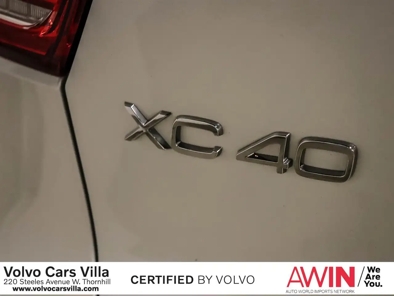 Volvo XC40 fotografie Volvo XC40