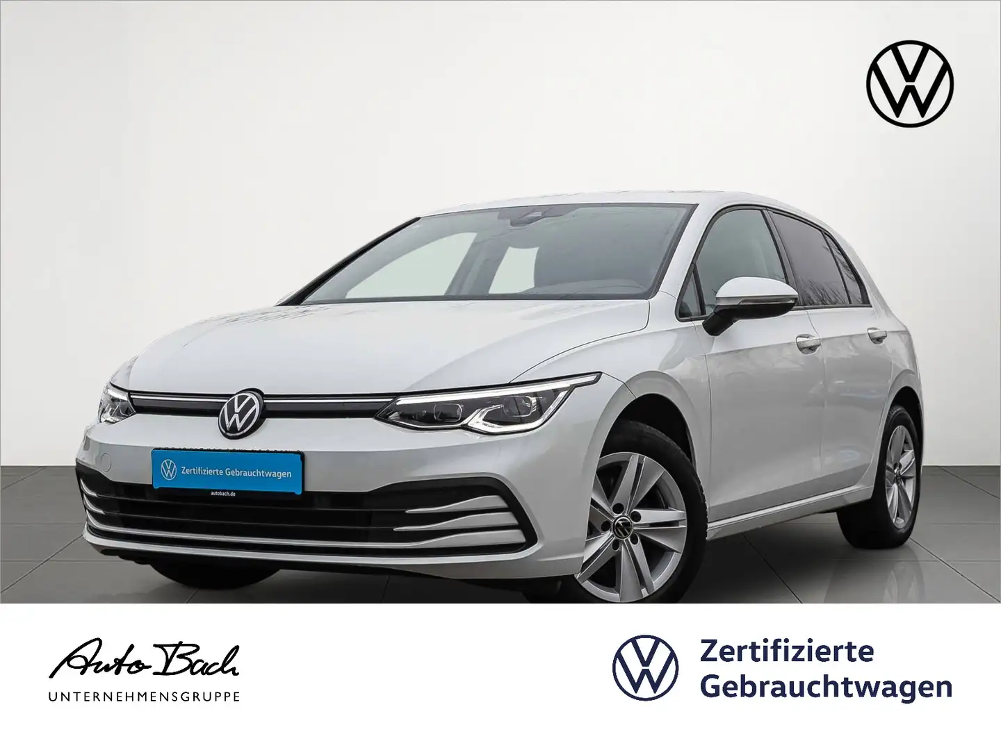 Volkswagen Golf VIII 1.5 TSI Life, Navi, LED, Rückfahrkamer Weiß - 1