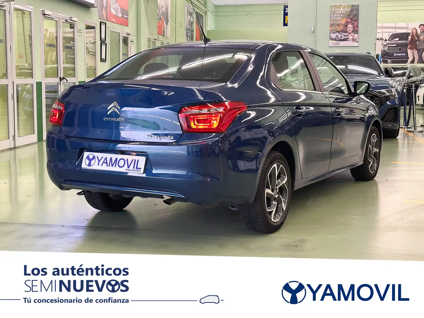 Citroen C-Elysée 1.2 PureTech Shine 82 Azul - 2