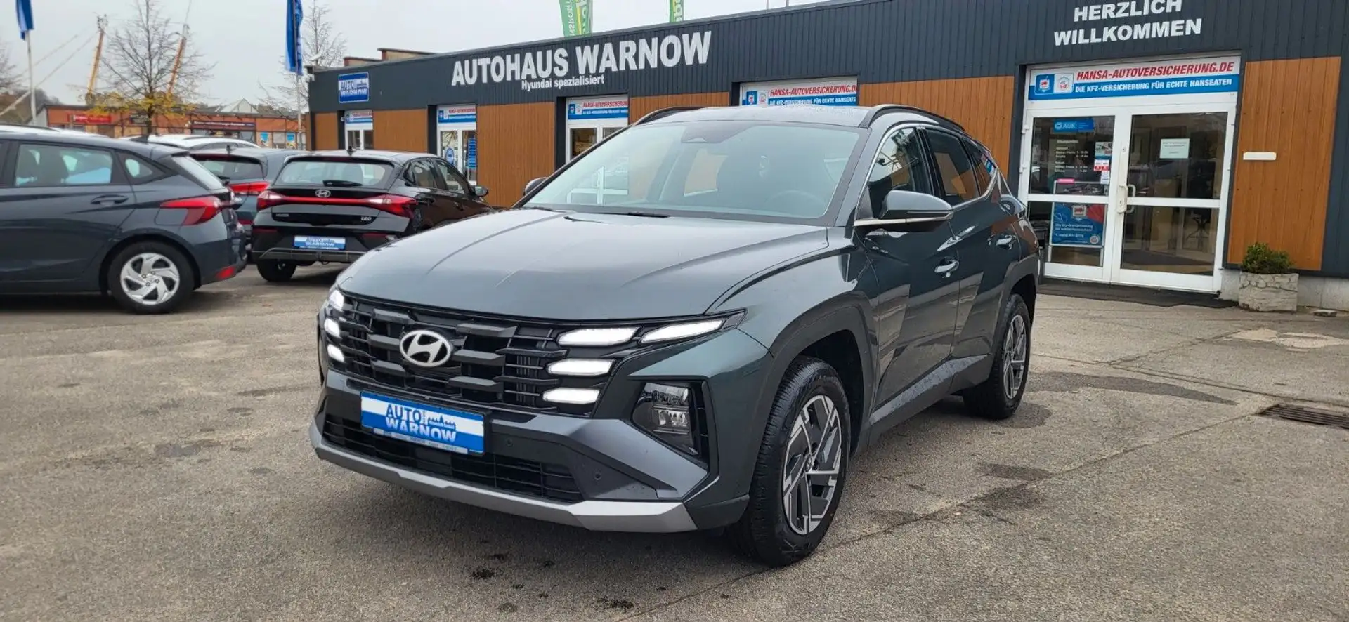 Hyundai TUCSON 1.6 T-GDI 48V Trend Grün - 1
