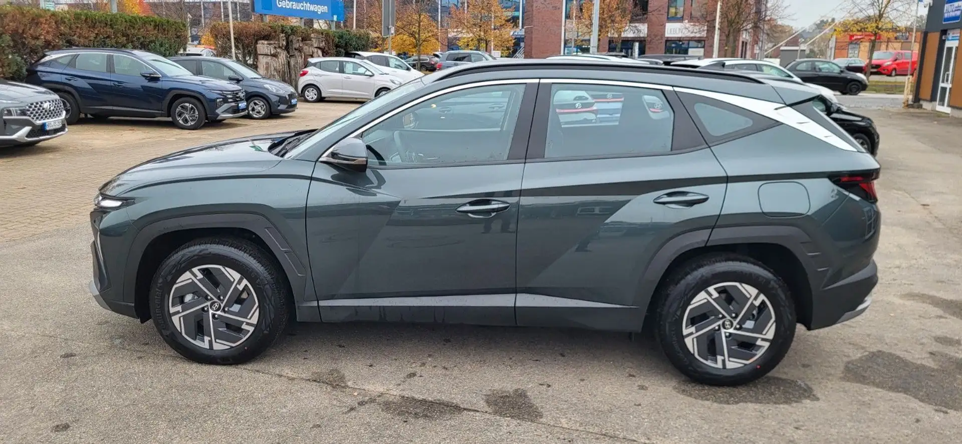 Hyundai TUCSON 1.6 T-GDI 48V Trend Grün - 2