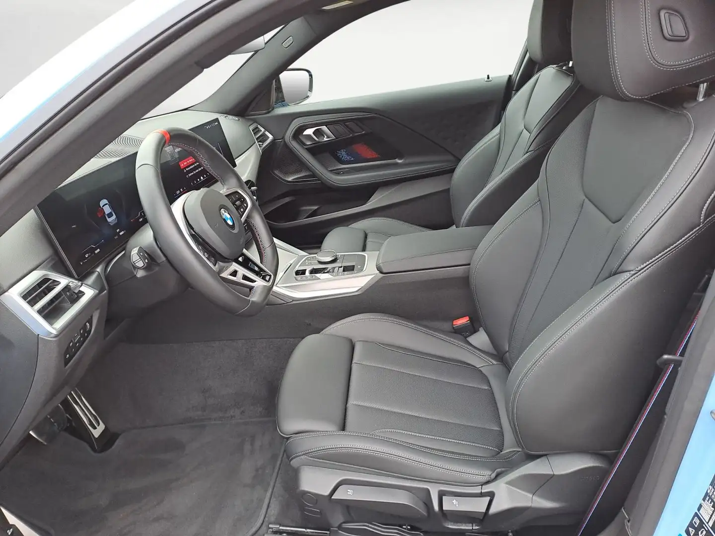 BMW 240 xDrive Coupe Innovationsp. HIFI Bleu - 2