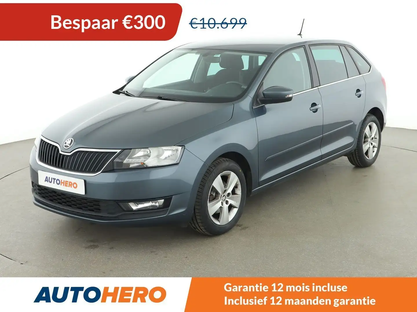 Skoda Rapid/Spaceback 1.0 TSI Ambition Gris - 1