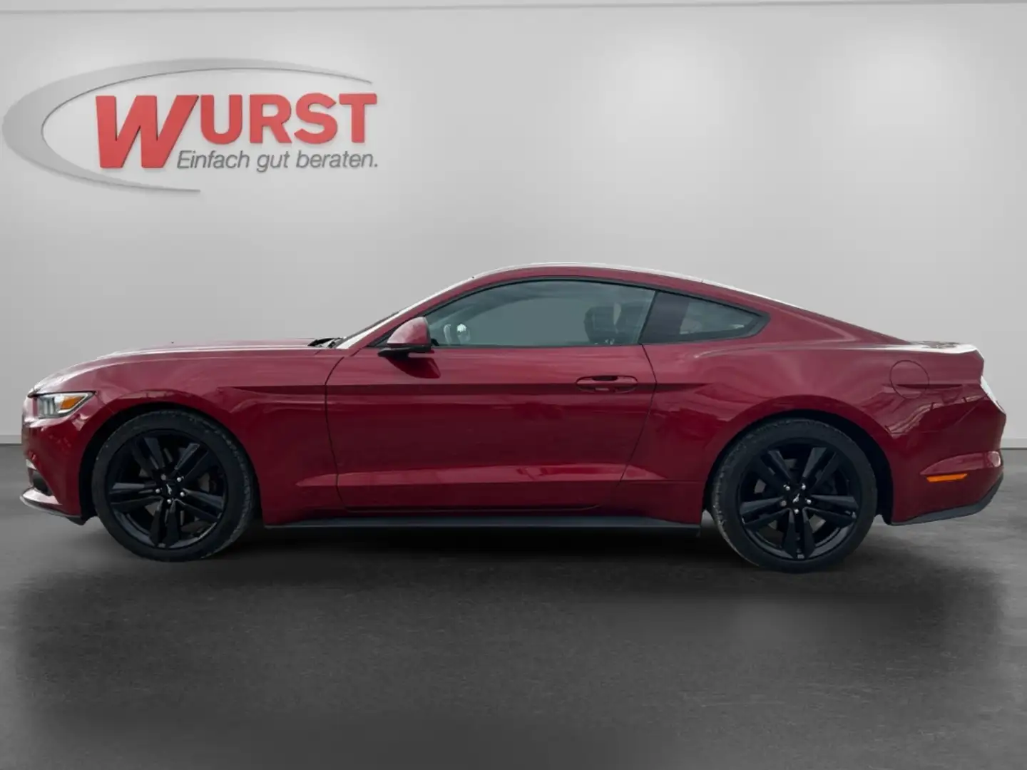 Ford Mustang Basis 2.3 EcoBoost Navi Leder Soundsystem Klimasit Rot - 2