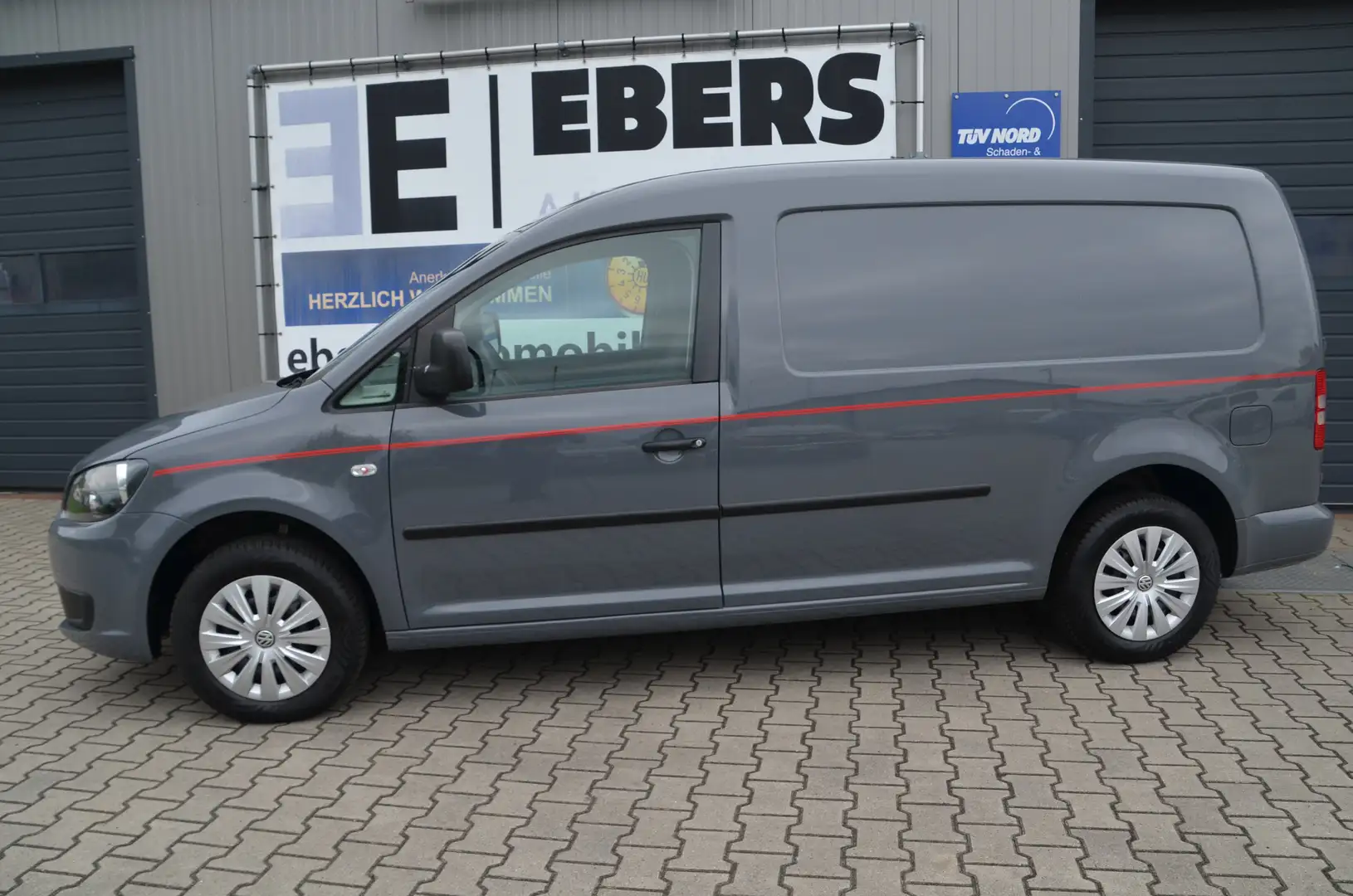 Volkswagen Caddy Maxi Kasten 1.6 TDI AHK/KLIMA/TÜV/SERVICE Gris - 2