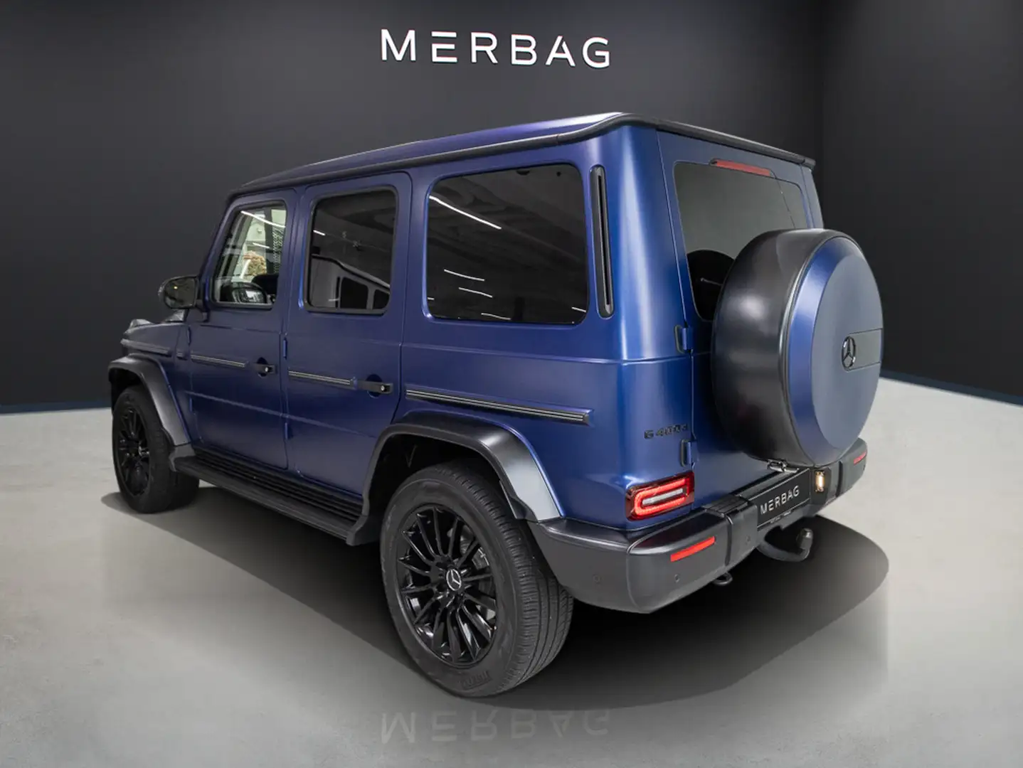 Mercedes-Benz G 400 d ACC AHK LED Navi SD Standh. 360 Kam. LM Blau - 2