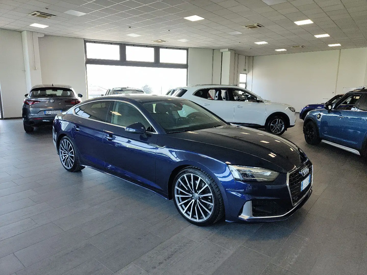 Audi A5 SPB 35 TDI S tronic Cruise Clima FariLED Cerchi19 Blau - 2