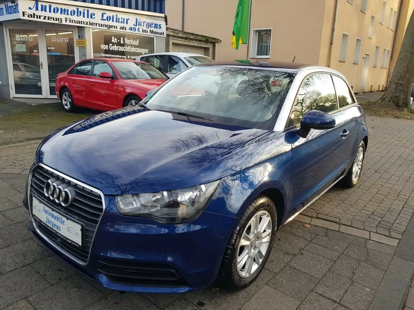 Audi A1 Attraction-KLIMA-NAVI-79€ Monatlich Finanzier Blau - 2