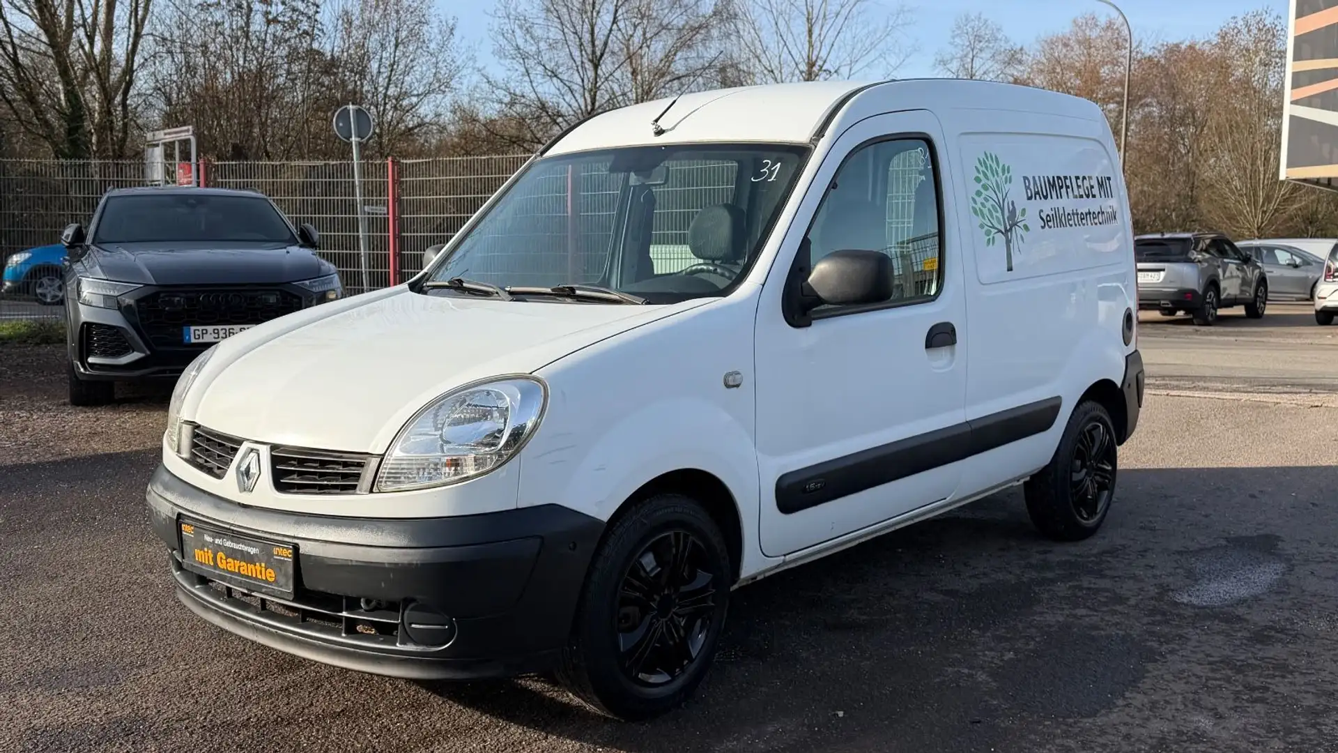 Renault Kangoo Rapid 1.6i Extra LKW Zul. Erdgas+Klima Weiß - 1